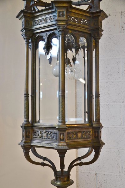 Hall lantern 19th century renaissance style