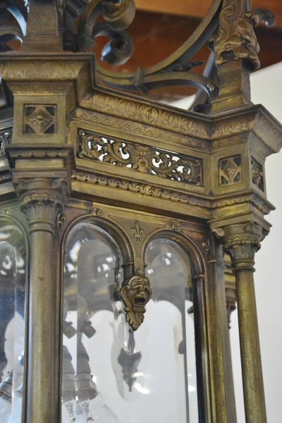 Hall lantern 19th century renaissance style