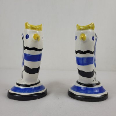 Pair of flower vases , Revernay, 1950's