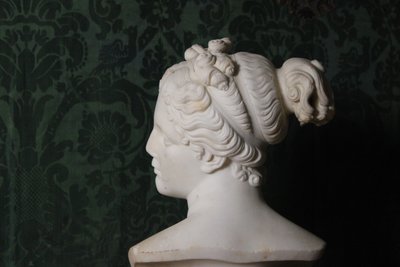 Venere italica, busto in marmo di Casanova, 1850 circa.