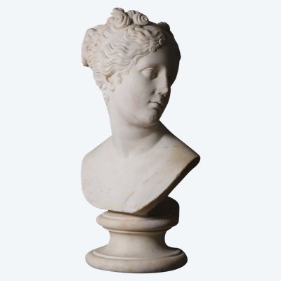 Venere italica, busto in marmo di Casanova, 1850 circa.