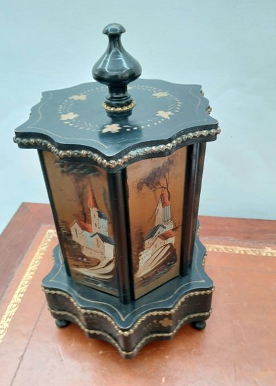 Cigar display stand.