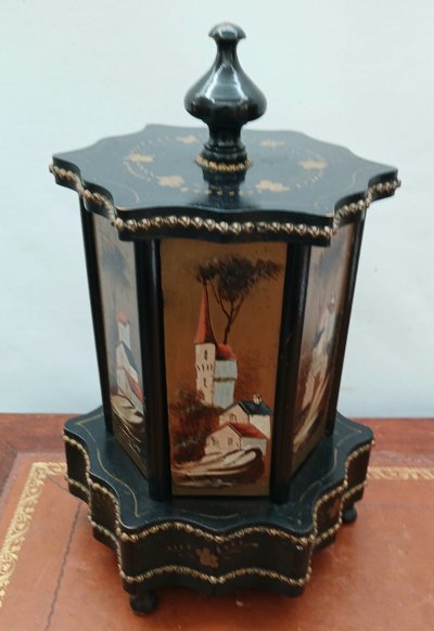 Cigar display stand.