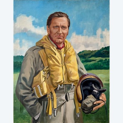 Englischer Flieger im Krieg 40-45