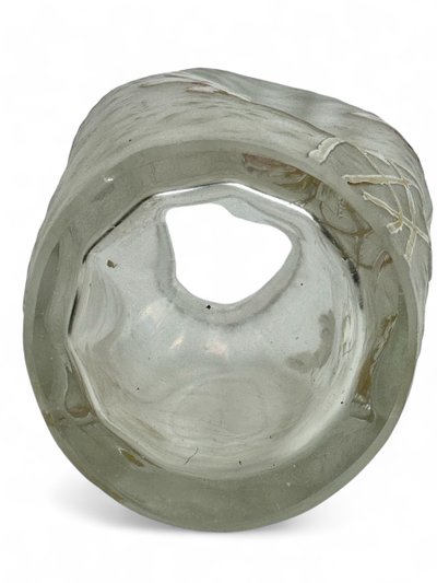 Montjoye - Legras Vase Triboulet mit Alpenveilchen-Dekor