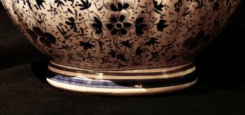 Clamecy Vase aus Steingut / Keramik, 19. Jahrhundert