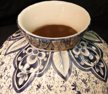 Clamecy Vase aus Steingut / Keramik, 19. Jahrhundert