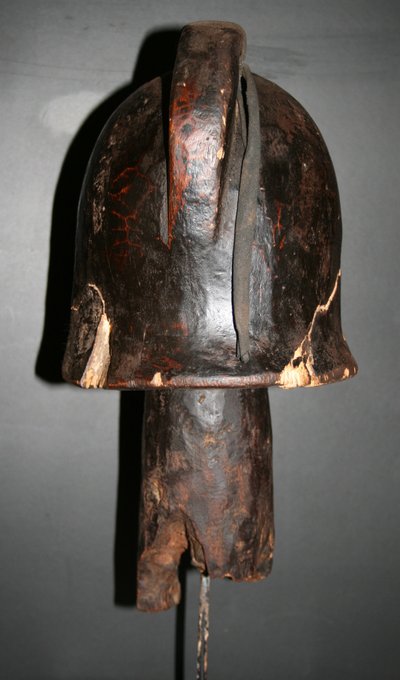 Kopf eines Fang-Reliquienschreins aus Gabun.