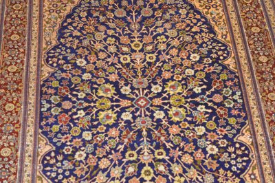 Hereke Turkish rug - Antique - 100% Silk