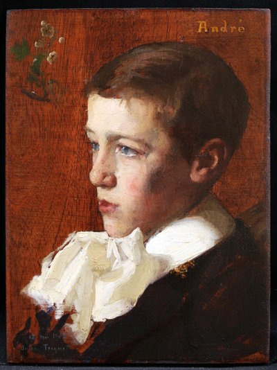 Jules Octave TRIQUET, Porträt eines Jungen (André)