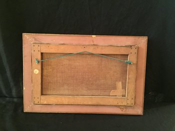 Studio a soffitto, olio su tela, XIX secolo