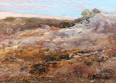 Henri-Arthur BONNEFOY, Landscape in the Bay of Cannes