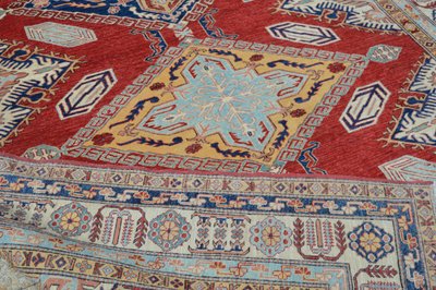 Kazak rug - 265 x 216 cm - Geometric patterns