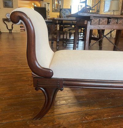 Regency Period Mahogany Bench Circa 1820