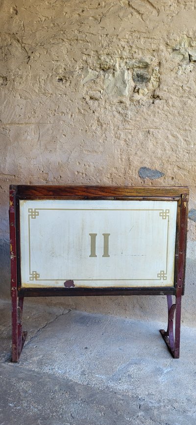 1930's Sprague Paris metro bench seat