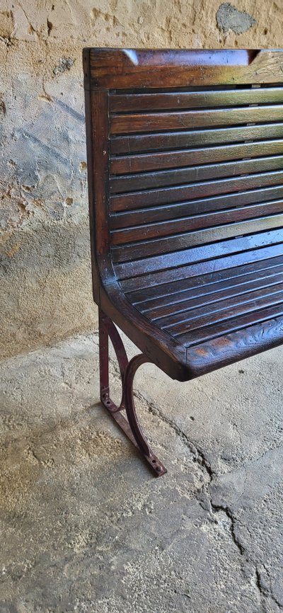 1930's Sprague Paris metro bench seat