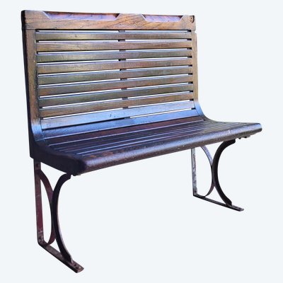 1930's Sprague Paris metro bench seat