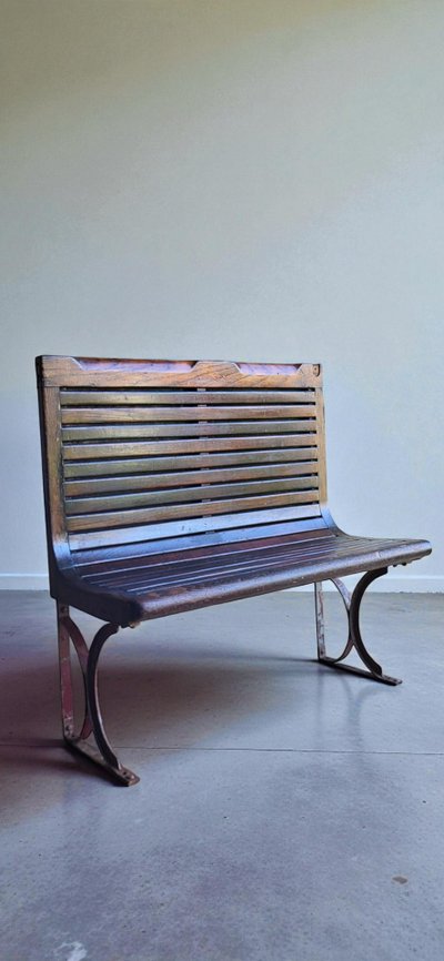 1930's Sprague Paris metro bench seat
