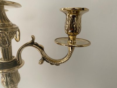 Paire de candélabre fin XIX ème