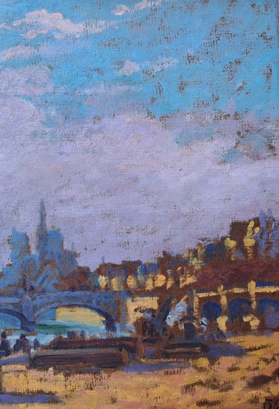 Henri Pierre Lejeune (1881-1961), View Of Notre-dame De Paris