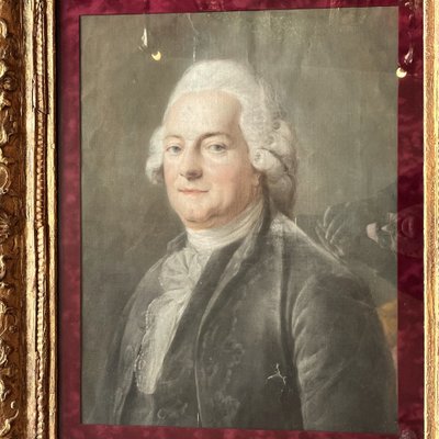 Mann von Stand, Pastell aus der Zeit Ludwigs XVI.