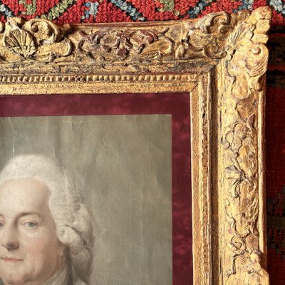 Mann von Stand, Pastell aus der Zeit Ludwigs XVI.