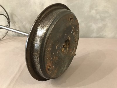 Porte parapluies ancien en fonte poli d'époque fin 19 ème 