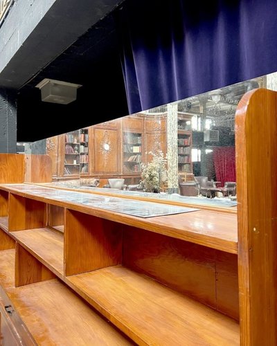 Retrobar in legno di abete