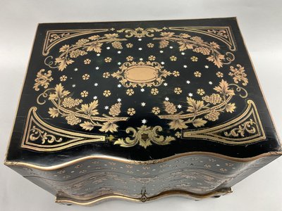 Napoleon III-style liqueur cellar