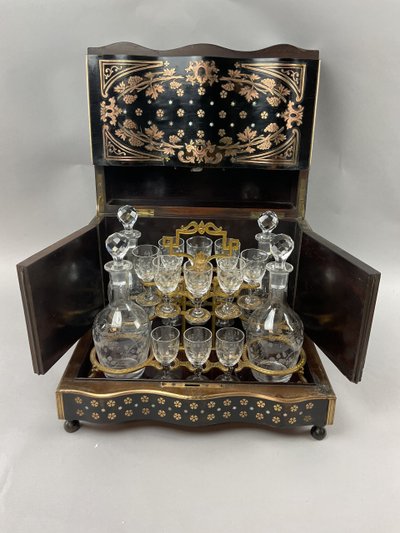 Napoleon III-style liqueur cellar