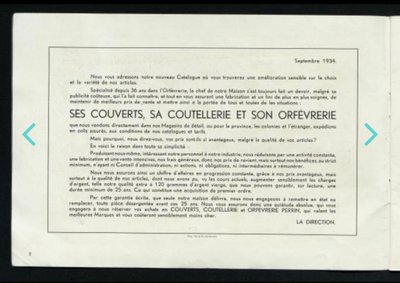 Ménagère (12prs) - Art Deco - Perrin Paris - France - XX ème
