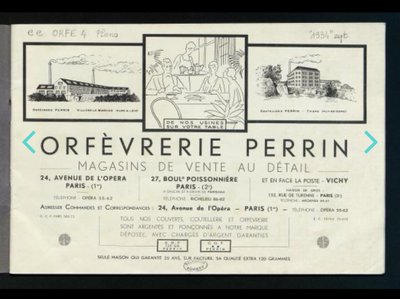 Ménagère (12prs) - Art Deco - Perrin Paris - France - XX ème