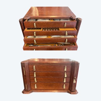 Ménagère (12prs) - Art Deco - Perrin Paris - France - XX ème
