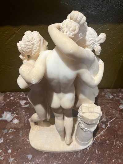Scultura - Tre Grazie - Alabastro - Canovas - Italia - XIX sec.