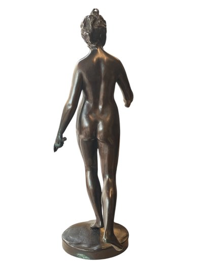 Scultura - Bronzo - Diana cacciatrice - Houdon - Francia - XIX sec.