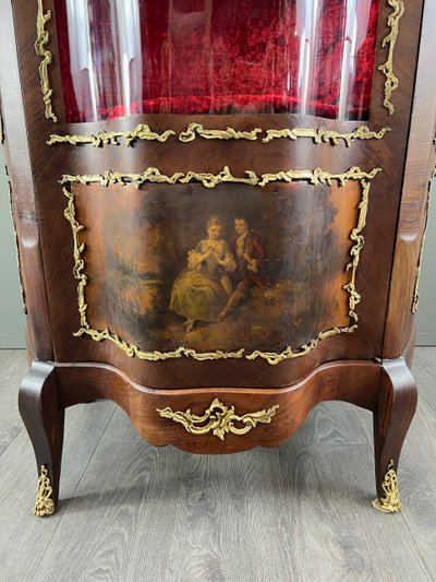 Vitrine De Style Louis XV , XIXe Siècle