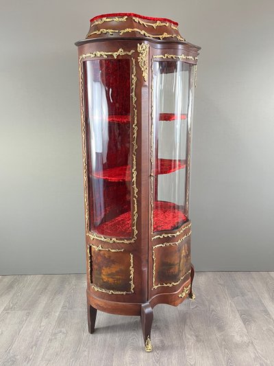 Vitrine De Style Louis XV , XIXe Siècle