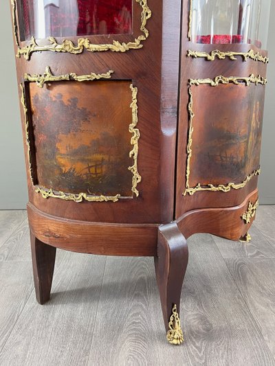 Vitrine De Style Louis XV , XIXe Siècle