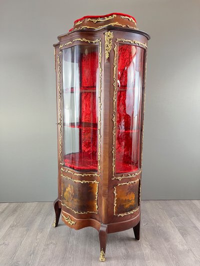 Vitrine De Style Louis XV , XIXe Siècle
