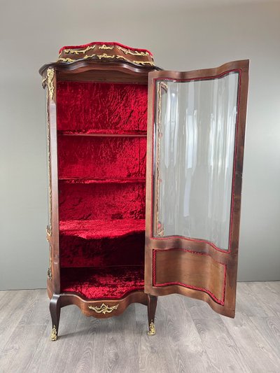 Vitrine De Style Louis XV , XIXe Siècle