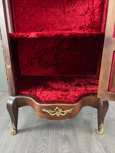 Vitrine De Style Louis XV , XIXe Siècle