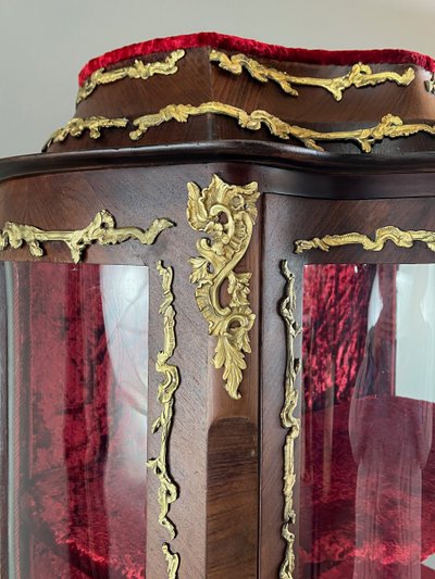 Vitrine De Style Louis XV , XIXe Siècle
