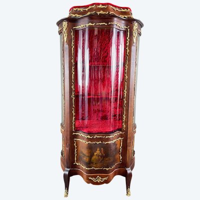 Vitrine De Style Louis XV , XIXe Siècle
