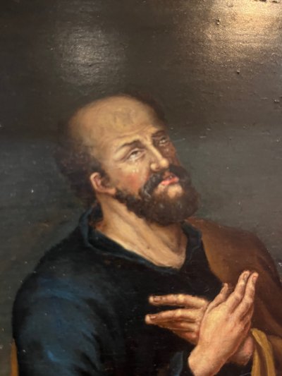 Tableau - Hsp - Saint Pierre - école flamande - XVIII ème