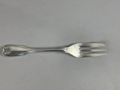 Twelve Vendome-style cake forks CHRISTOFLE