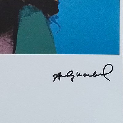1980s Gorgeous Andy Warhol "Marilyn" Limited Edition Lithograph