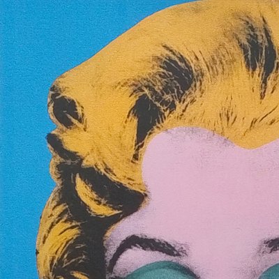 1980s Gorgeous Andy Warhol "Marilyn" Limited Edition Lithograph