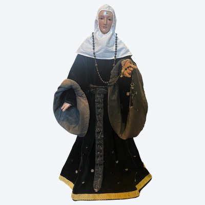 Sculpture - Wood - Sainte Rita - Europe - XIXth C