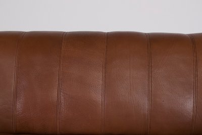 Sofa 2-seater in leather, by Sede DS 44