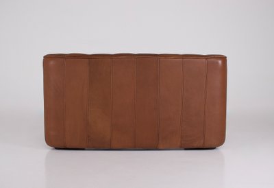 Sofa 2-seater in leather, by Sede DS 44